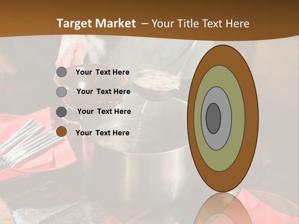 Kitchen Metal Cooking PowerPoint Template