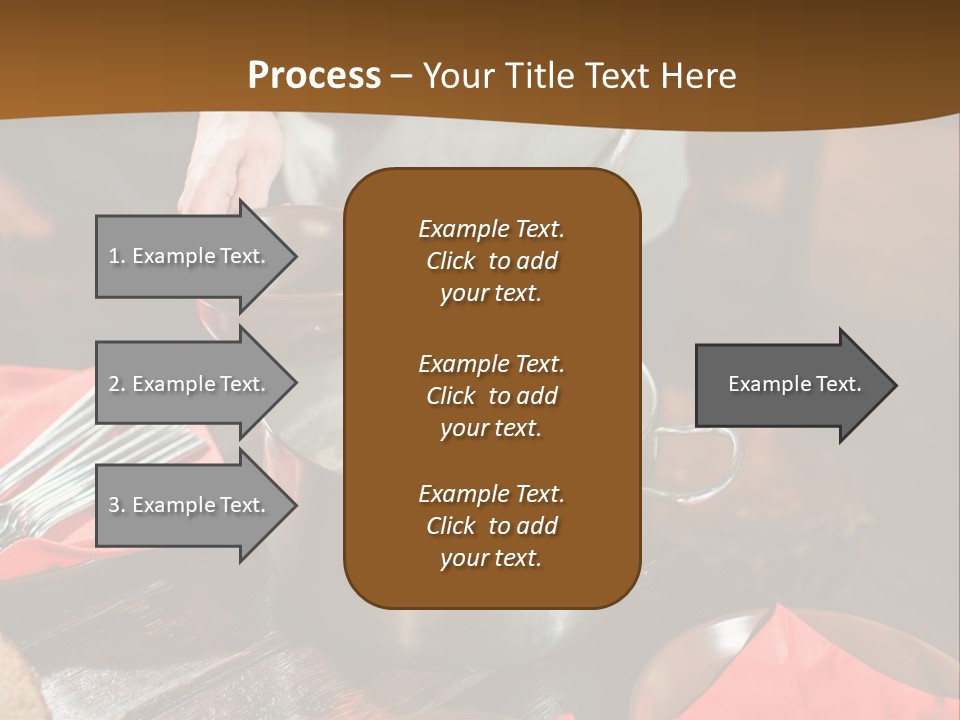 Kitchen Metal Cooking PowerPoint Template