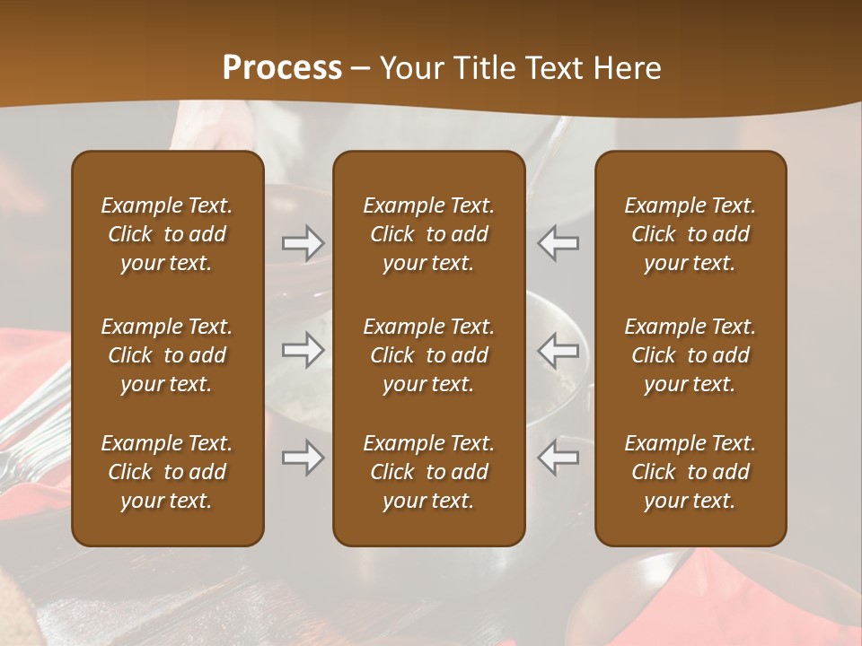 Kitchen Metal Cooking PowerPoint Template