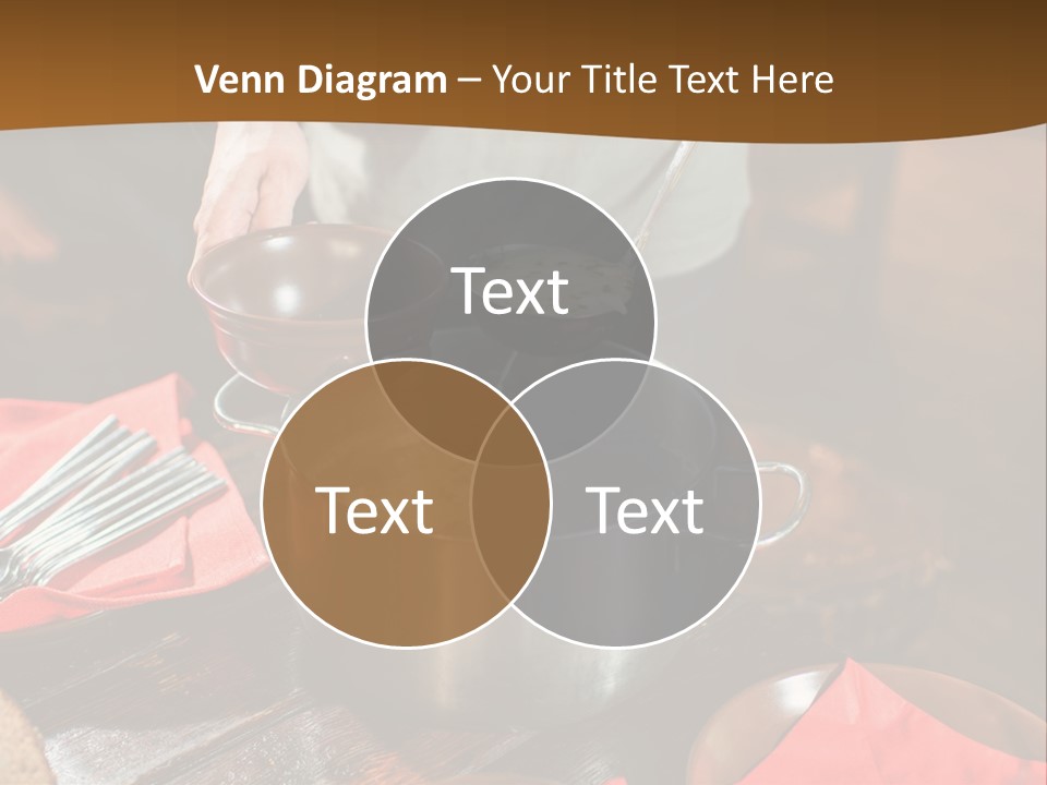 Kitchen Metal Cooking PowerPoint Template