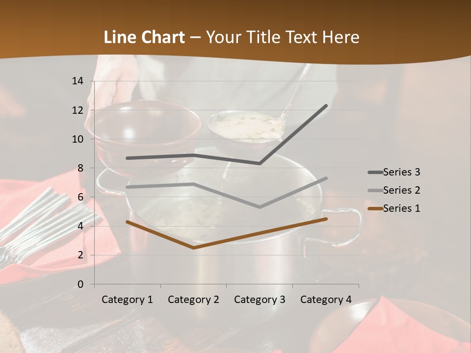Kitchen Metal Cooking PowerPoint Template