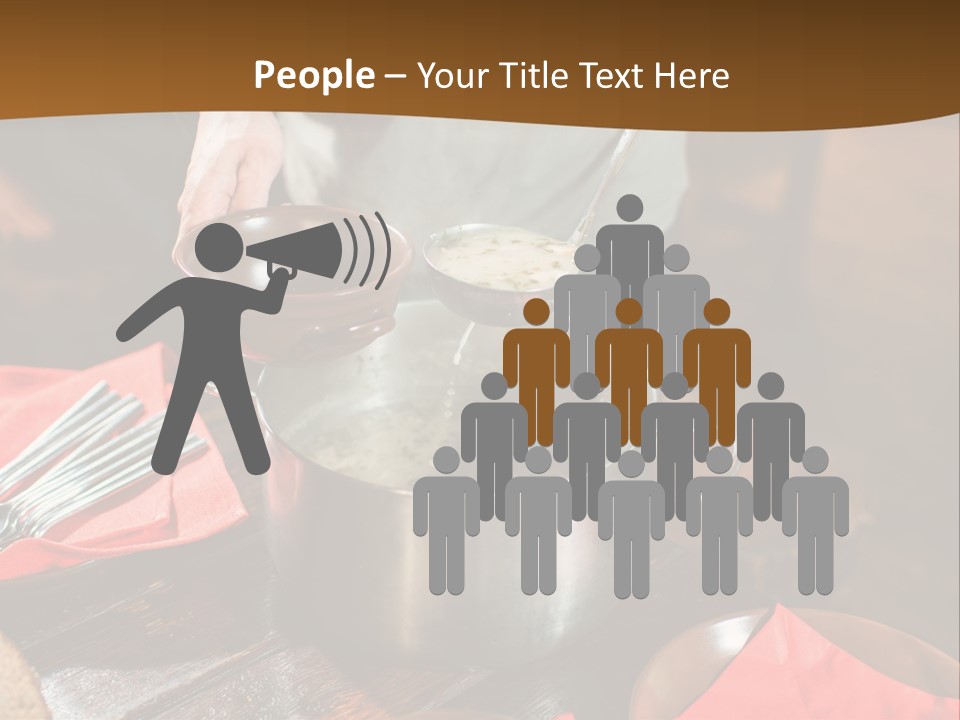 Kitchen Metal Cooking PowerPoint Template