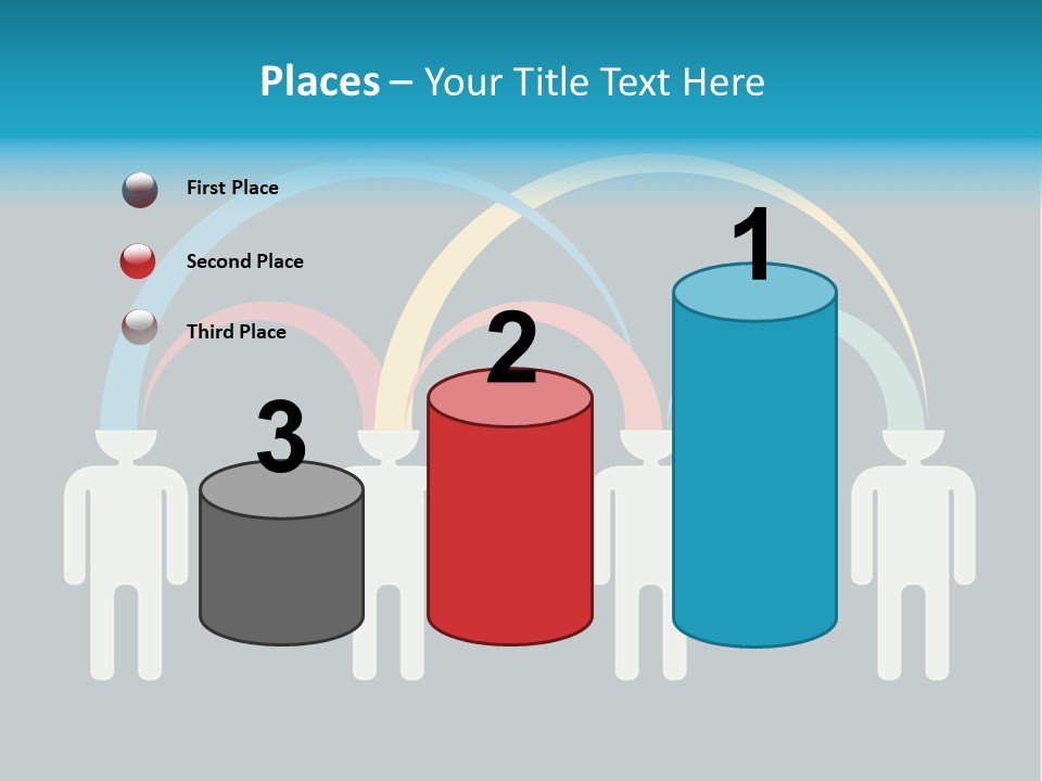 Exchange Circle Think PowerPoint Template