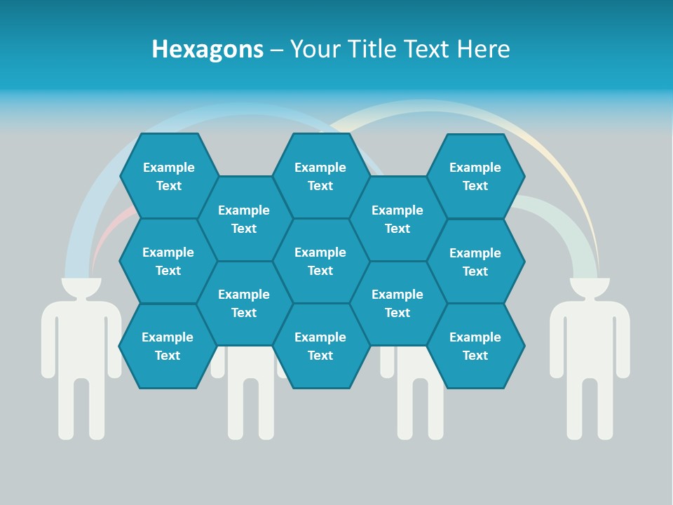Exchange Circle Think PowerPoint Template