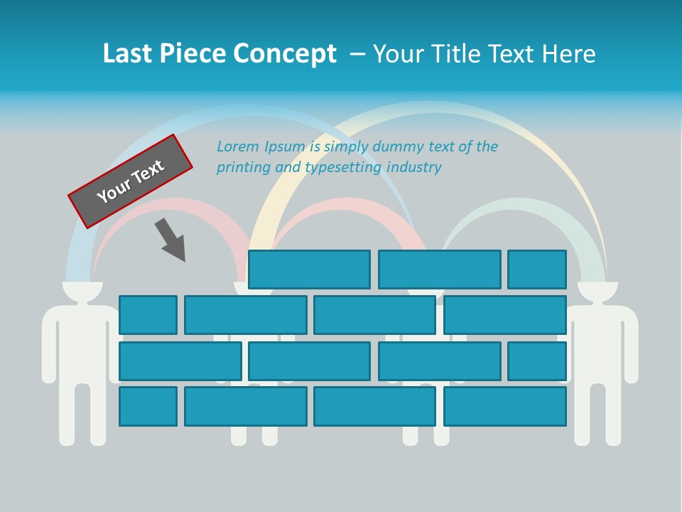 Exchange Circle Think PowerPoint Template