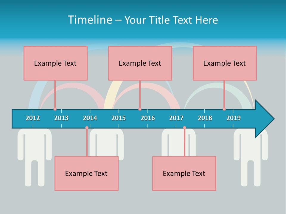 Exchange Circle Think PowerPoint Template