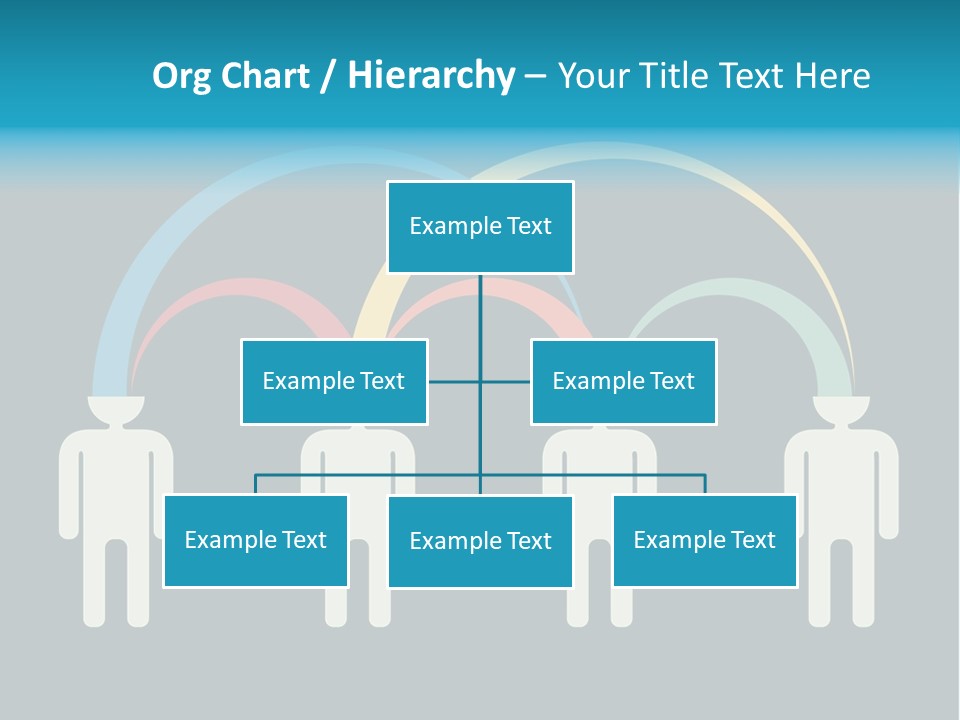 Exchange Circle Think PowerPoint Template