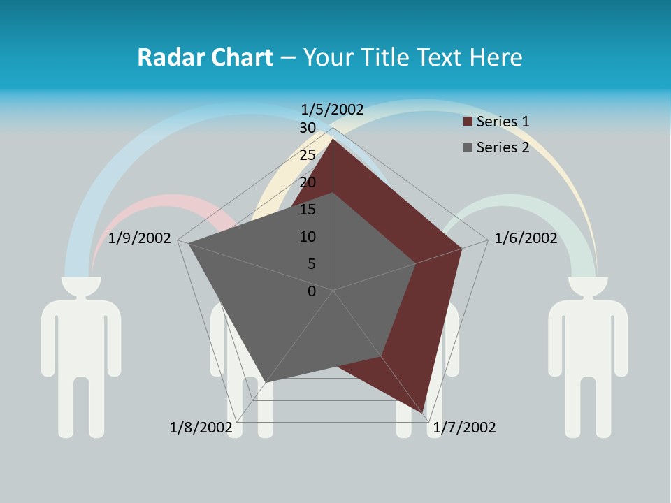 Exchange Circle Think PowerPoint Template
