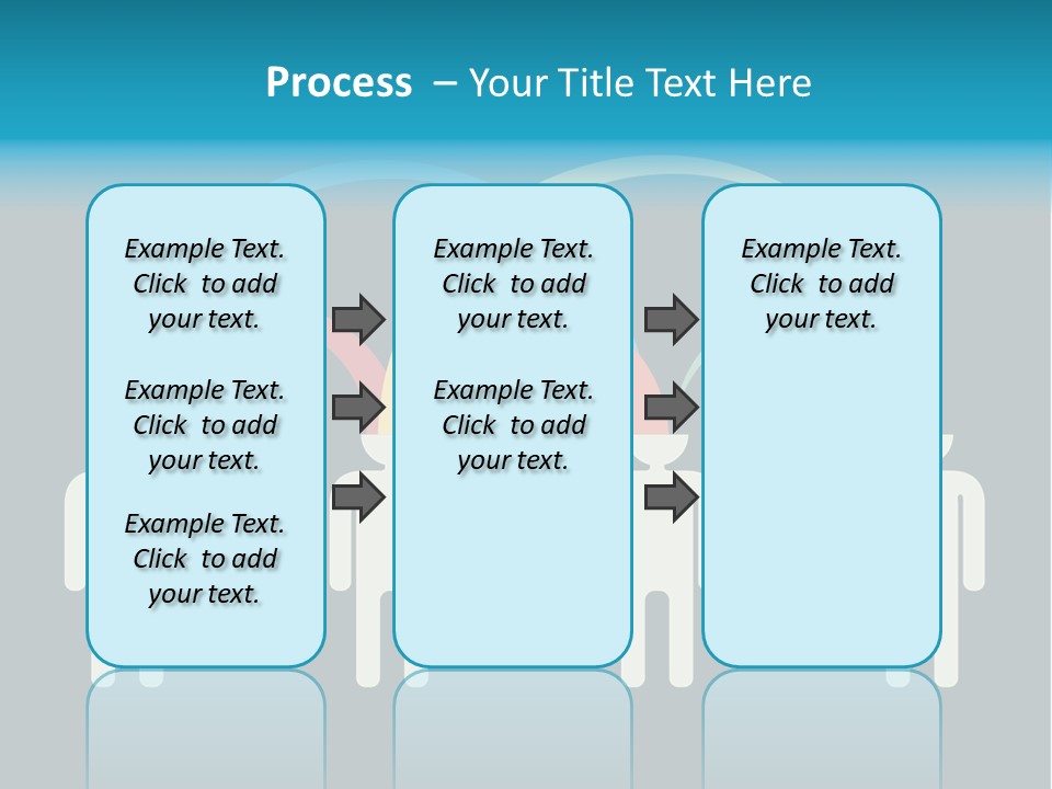 Exchange Circle Think PowerPoint Template