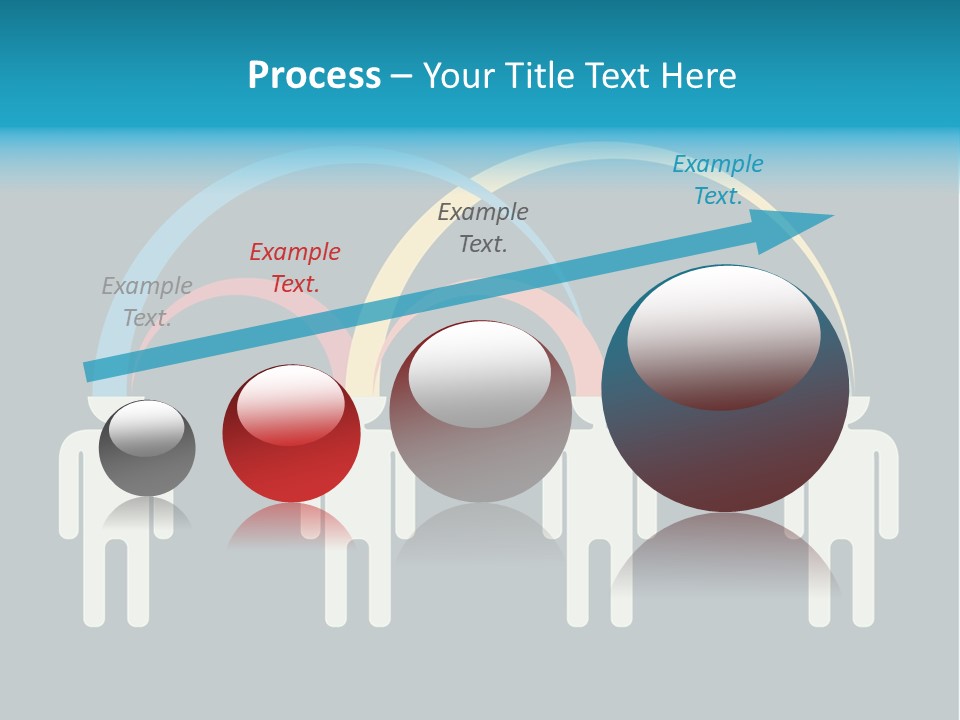 Exchange Circle Think PowerPoint Template