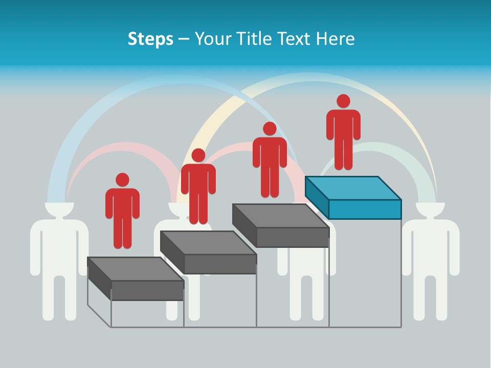 Exchange Circle Think PowerPoint Template