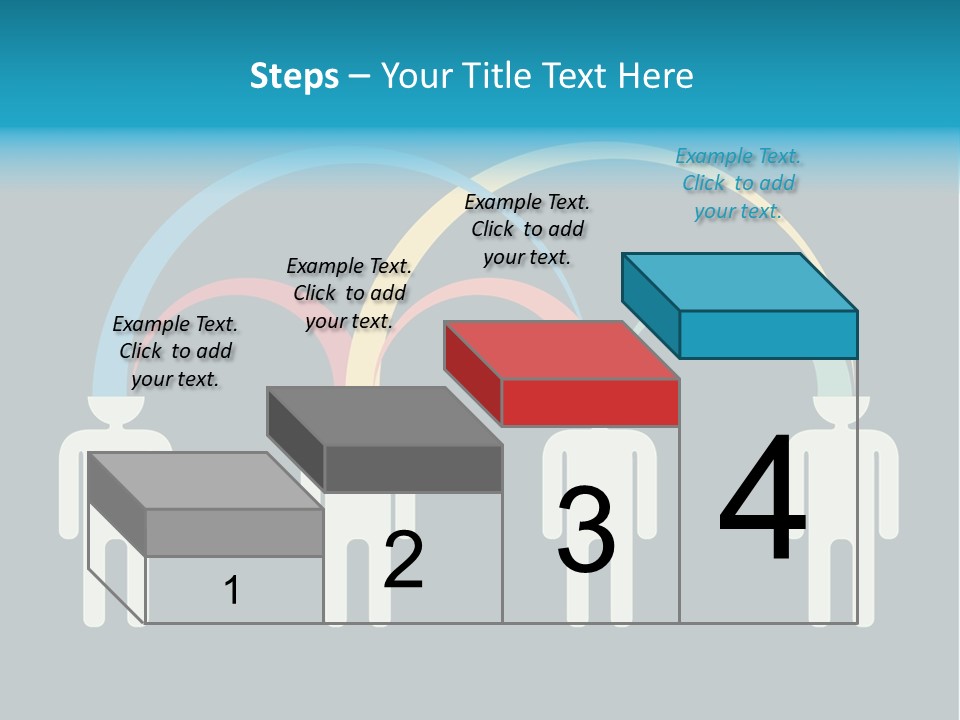 Exchange Circle Think PowerPoint Template