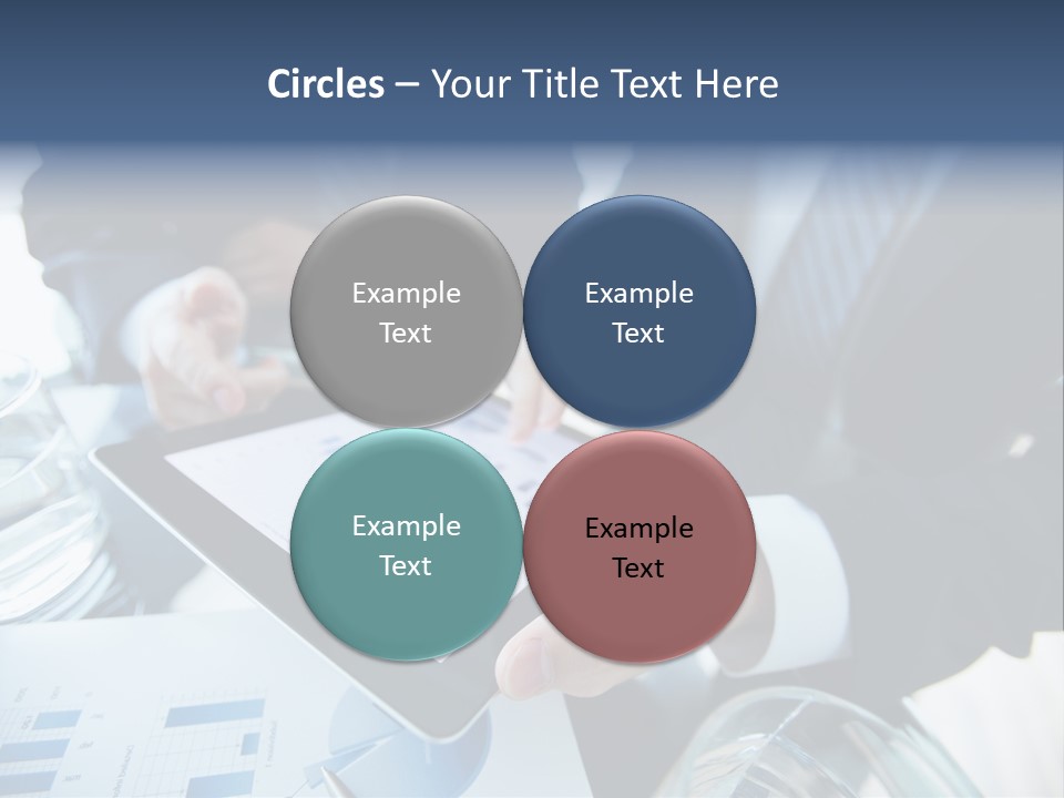 Modern Data Busy PowerPoint Template
