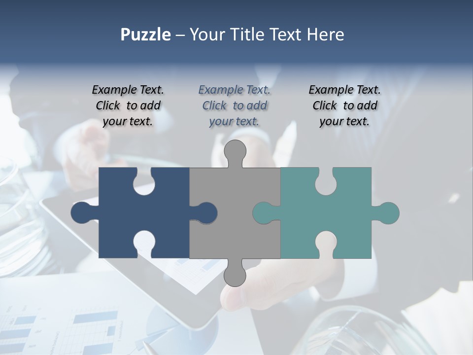 Modern Data Busy PowerPoint Template