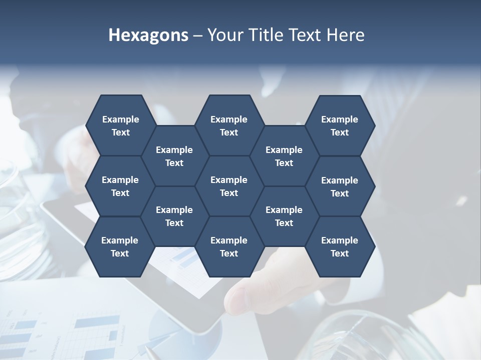 Modern Data Busy PowerPoint Template