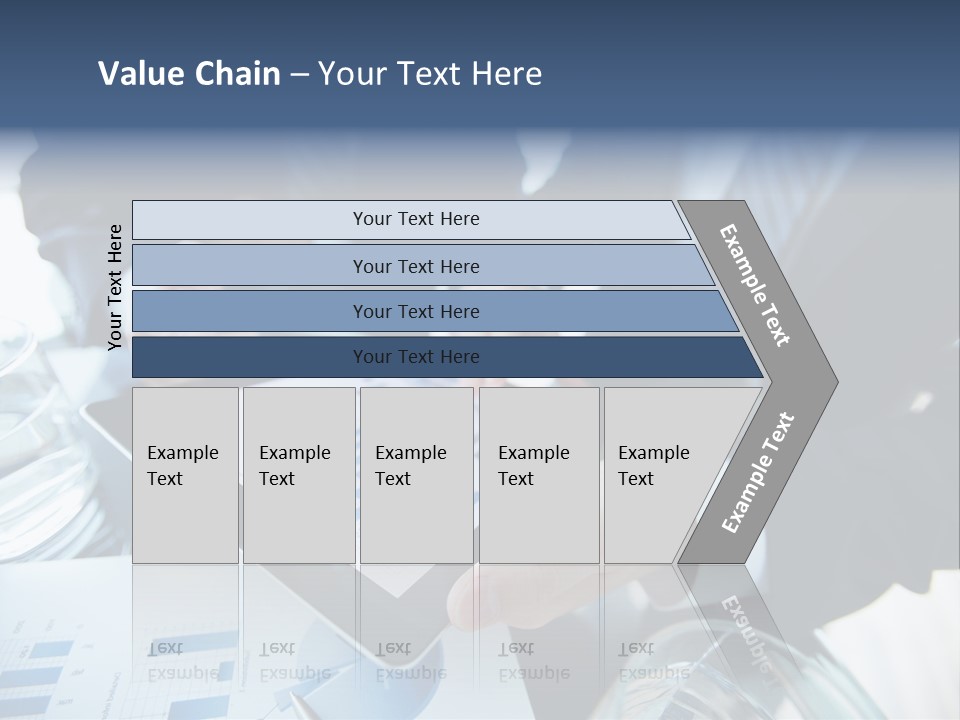 Modern Data Busy PowerPoint Template