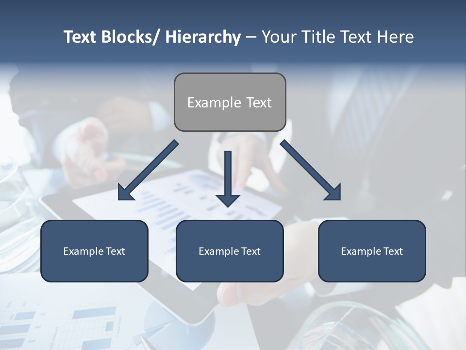 Modern Data Busy PowerPoint Template