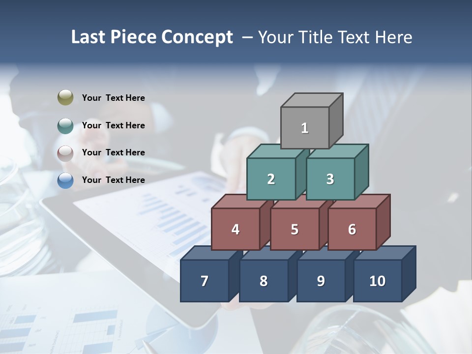 Modern Data Busy PowerPoint Template