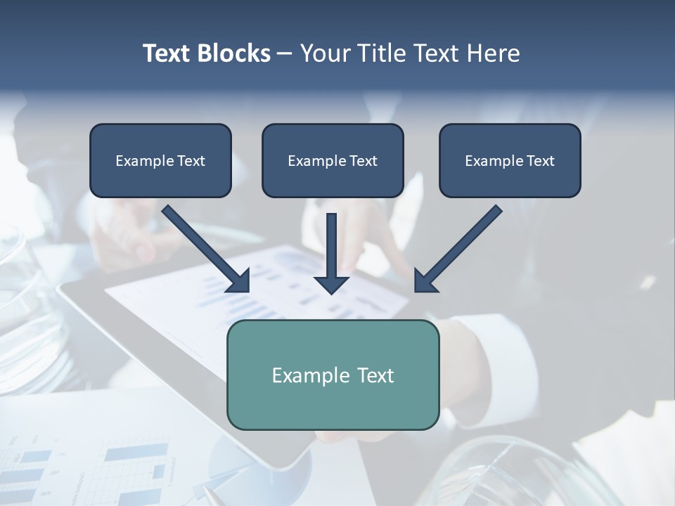 Modern Data Busy PowerPoint Template
