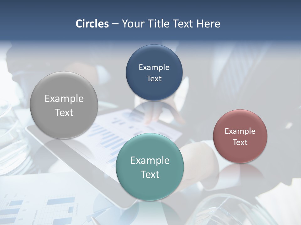 Modern Data Busy PowerPoint Template