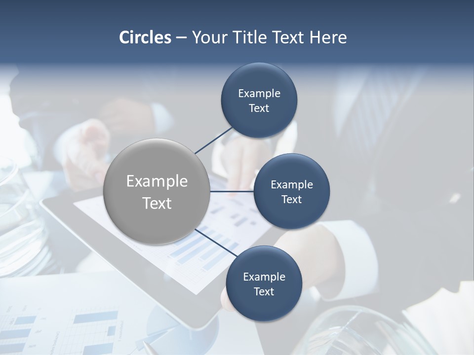 Modern Data Busy PowerPoint Template