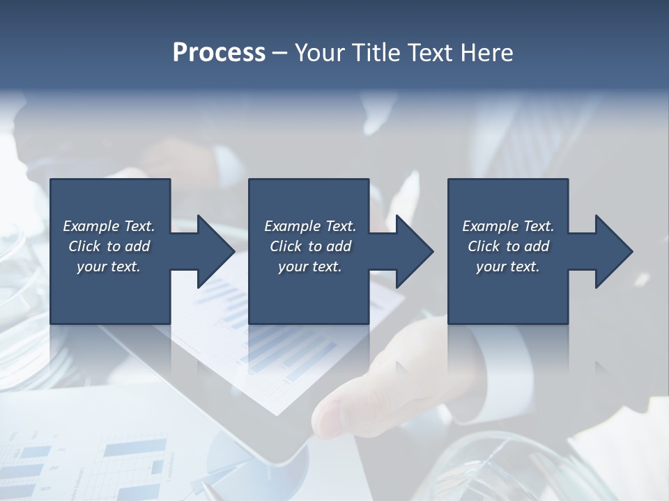 Modern Data Busy PowerPoint Template