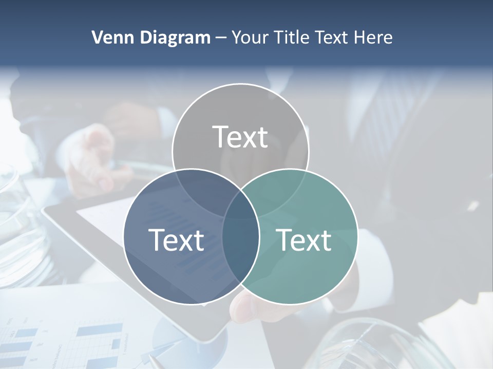 Modern Data Busy PowerPoint Template
