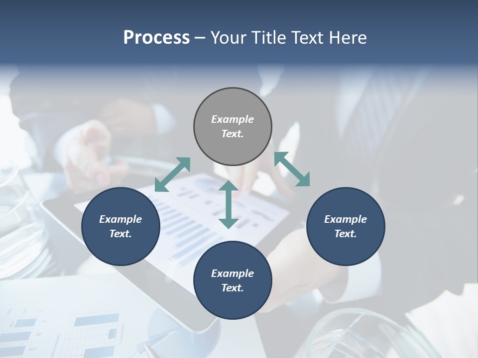 Modern Data Busy PowerPoint Template