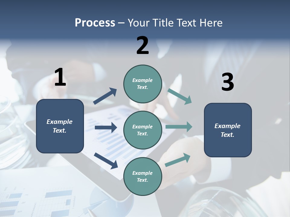 Modern Data Busy PowerPoint Template