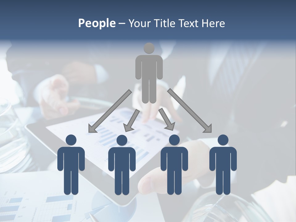 Modern Data Busy PowerPoint Template