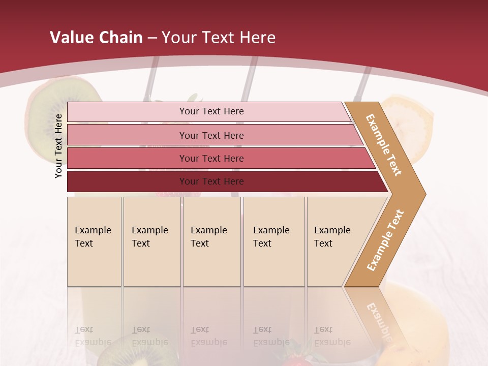 Dessert Mixed Glass PowerPoint Template