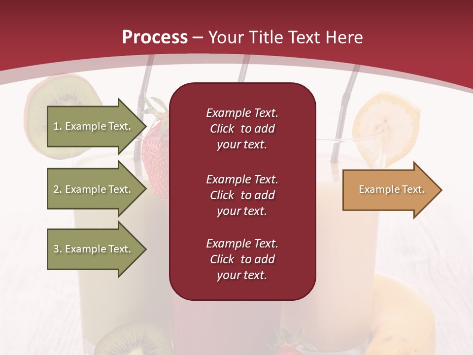 Dessert Mixed Glass PowerPoint Template