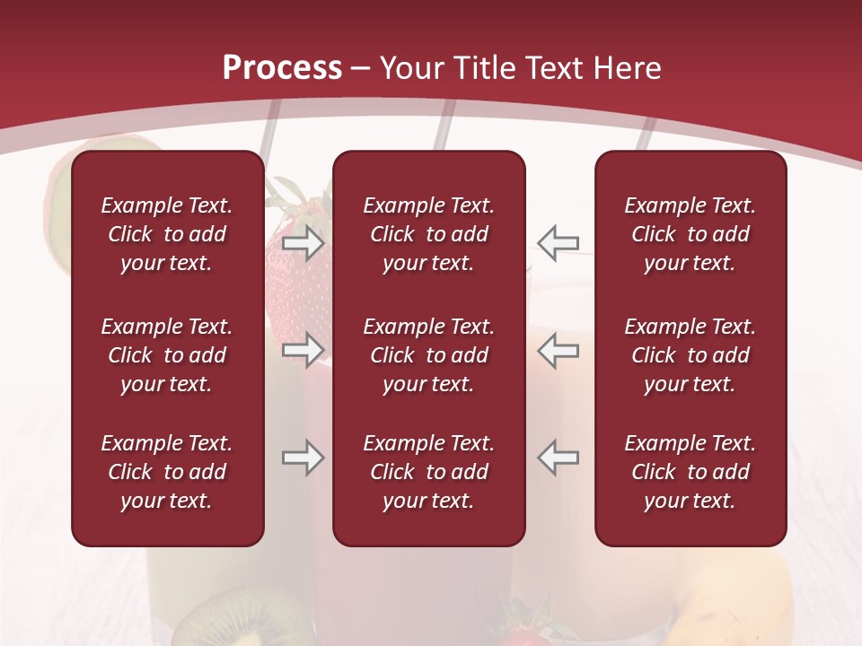 Dessert Mixed Glass PowerPoint Template