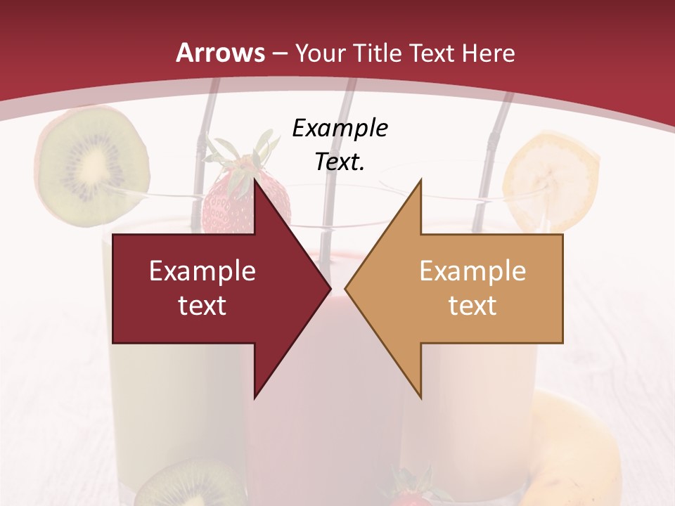 Dessert Mixed Glass PowerPoint Template