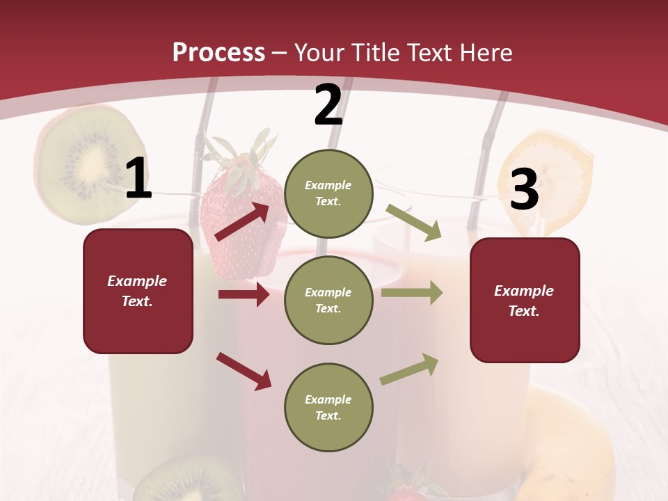 Dessert Mixed Glass PowerPoint Template
