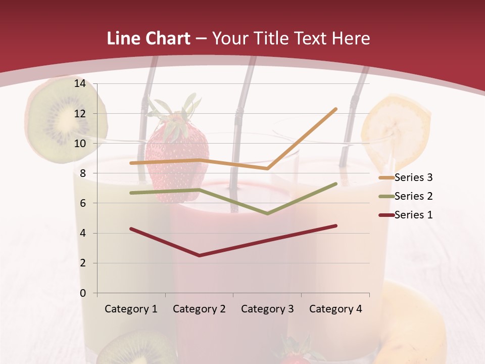 Dessert Mixed Glass PowerPoint Template