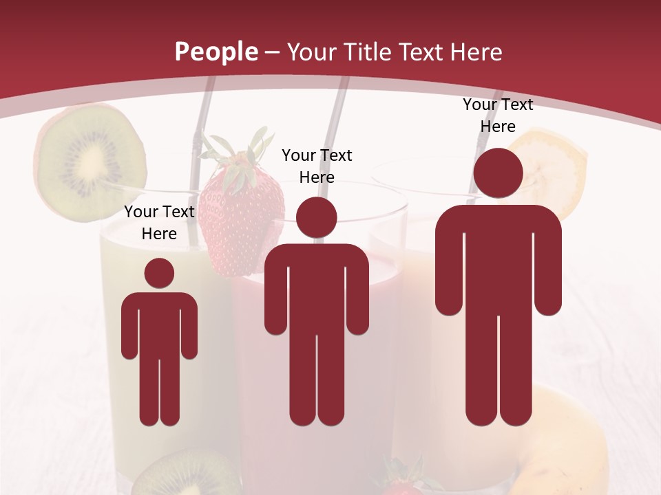 Dessert Mixed Glass PowerPoint Template