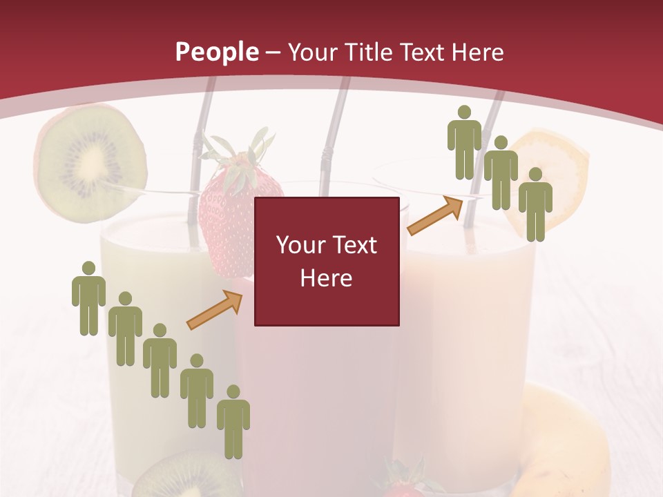 Dessert Mixed Glass PowerPoint Template