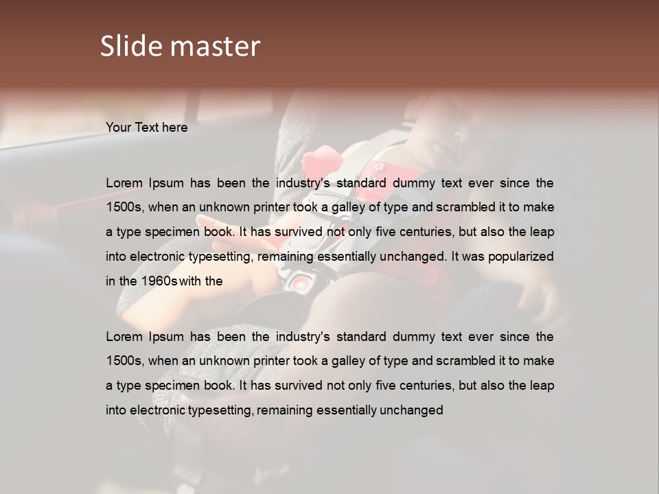 Baby Childhood Inside PowerPoint Template