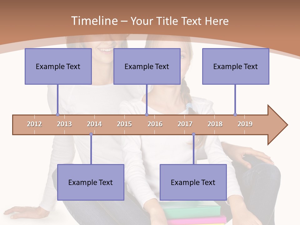 Sportive Head Jeans PowerPoint Template