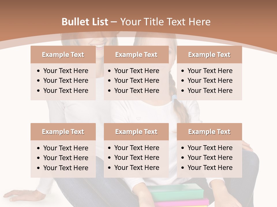 Sportive Head Jeans PowerPoint Template