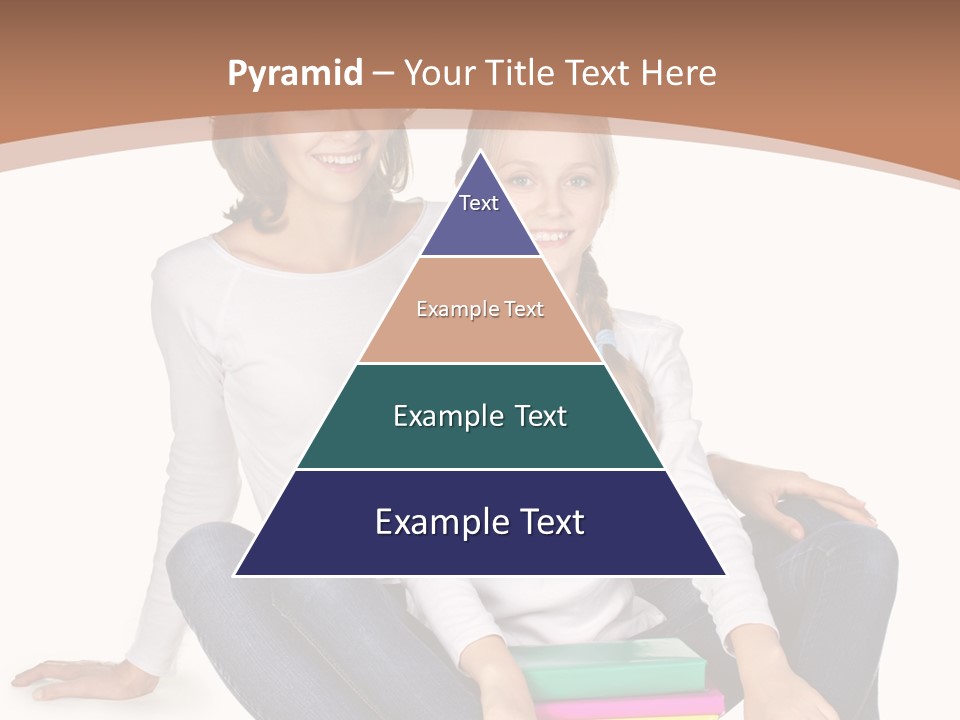 Sportive Head Jeans PowerPoint Template