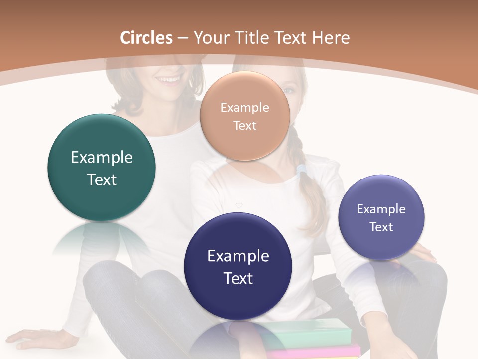 Sportive Head Jeans PowerPoint Template