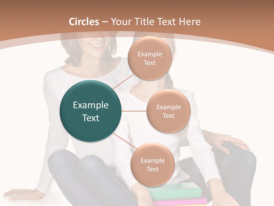 Sportive Head Jeans PowerPoint Template