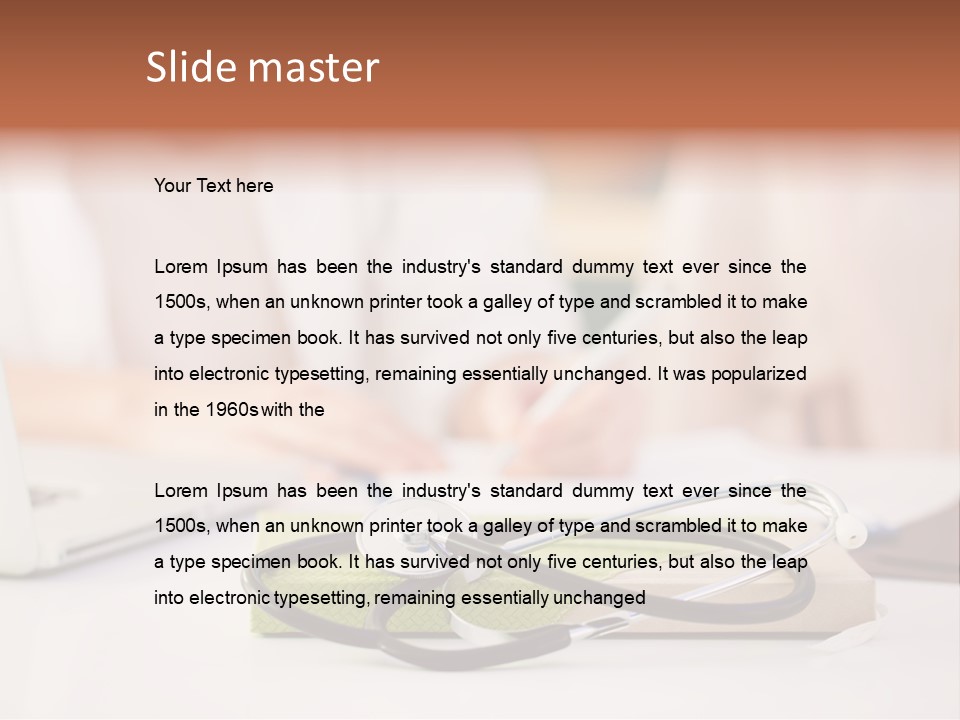 Togetherness Sitting Photography PowerPoint Template