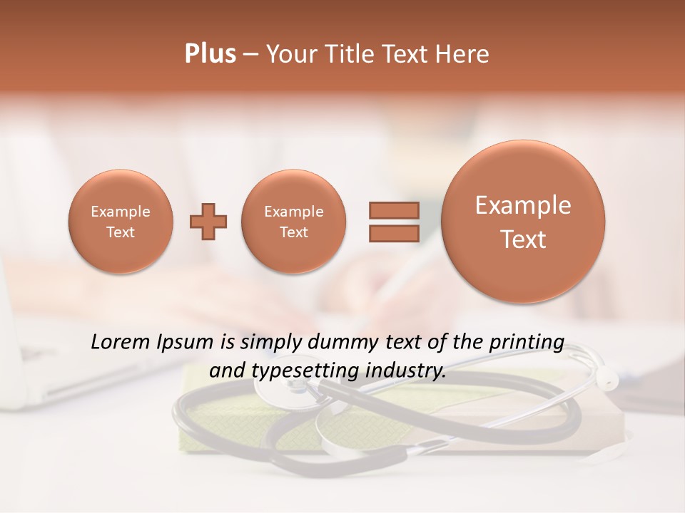 Togetherness Sitting Photography PowerPoint Template
