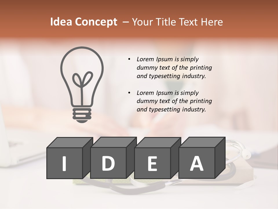 Togetherness Sitting Photography PowerPoint Template