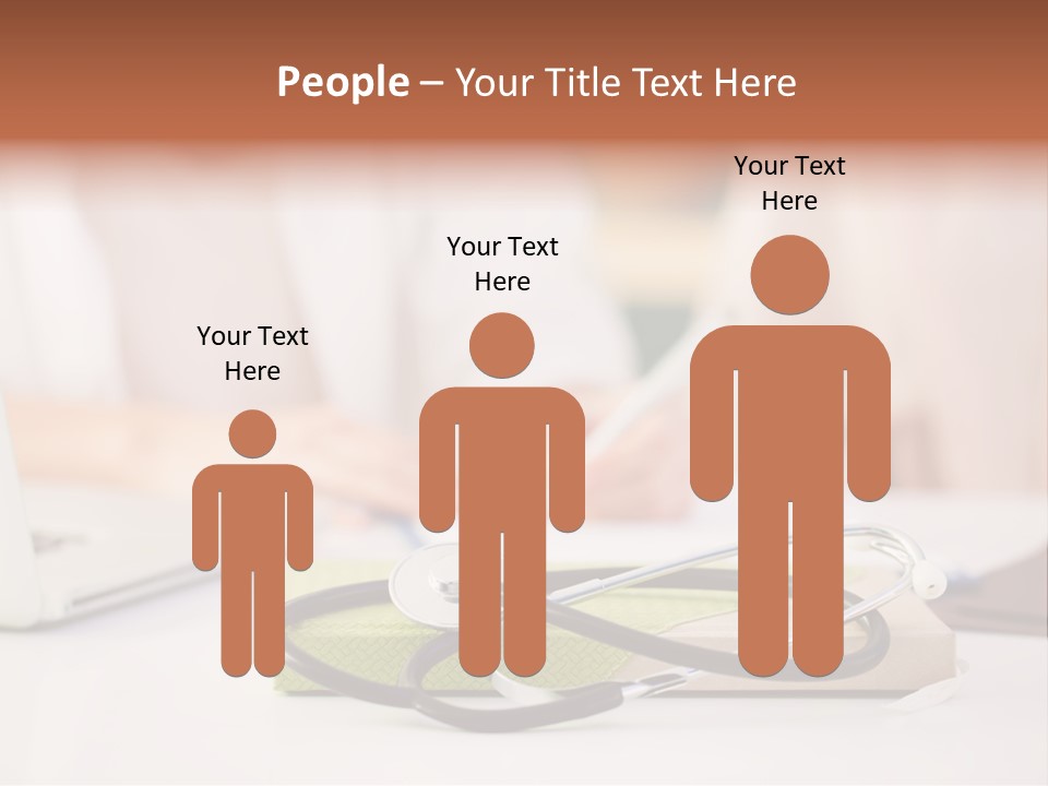 Togetherness Sitting Photography PowerPoint Template