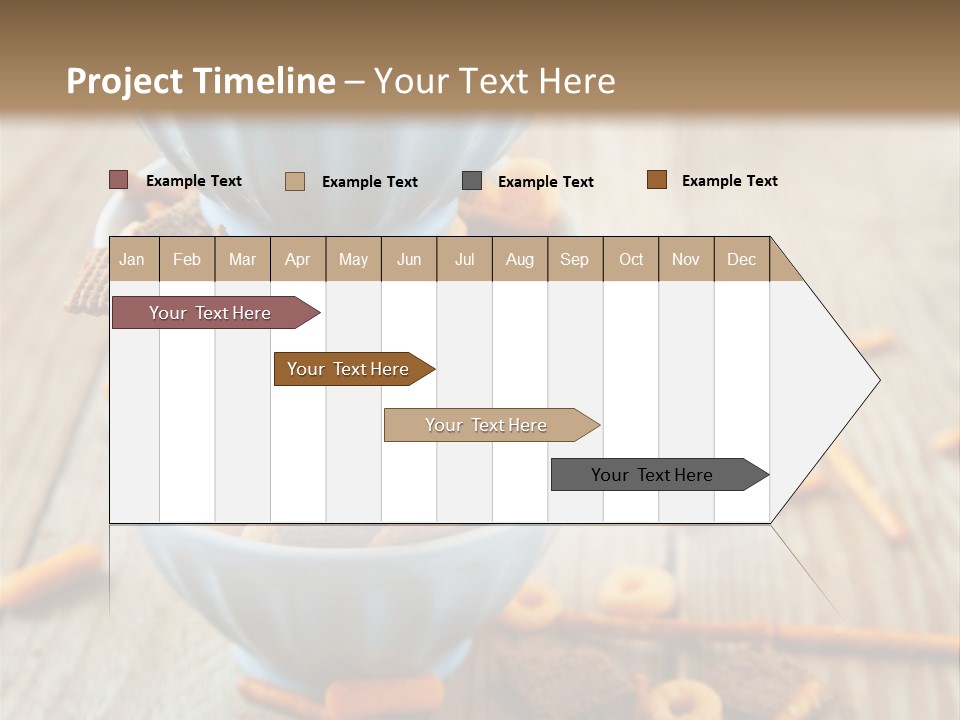Salty Crunchy Wooden Table PowerPoint Template