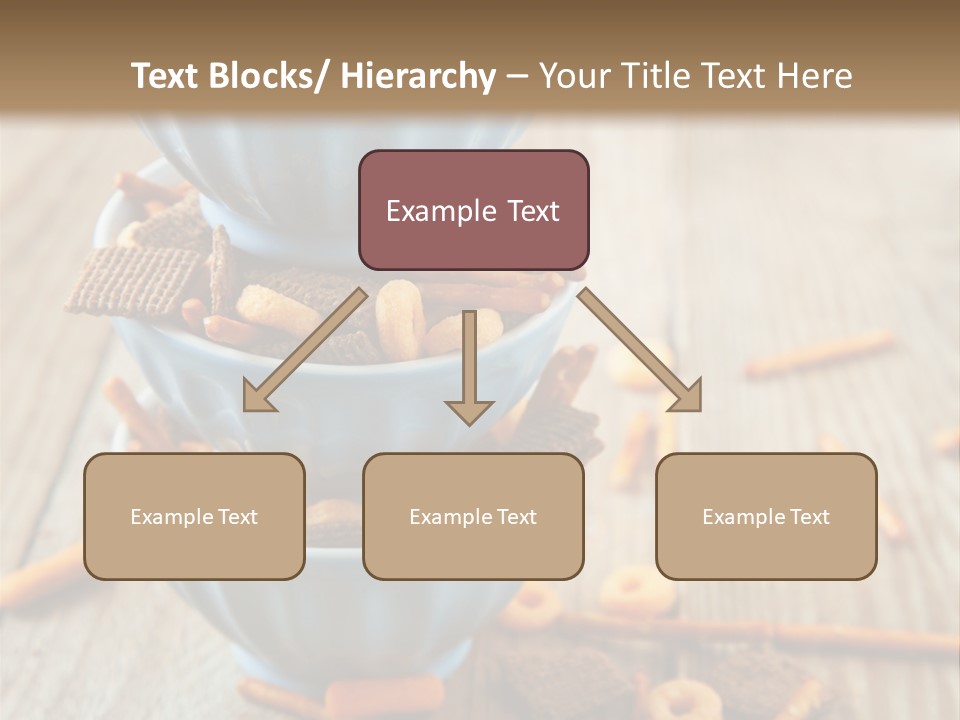 Salty Crunchy Wooden Table PowerPoint Template